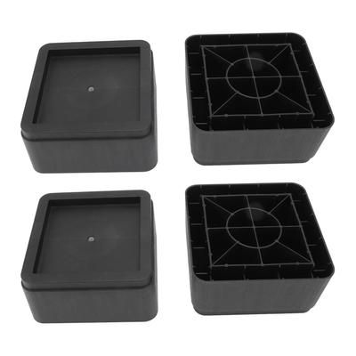 4-piece Furniture Riser, Plastic Riser Pads, Furniture Riser by 2 Inches for Sofa, Bed, Table, Robust and Design for Home and