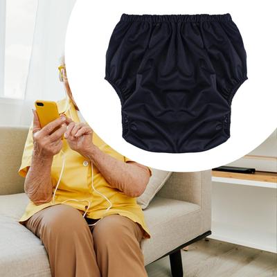 Adult Cloth Diaper ,Diaper Pants, Washable , Elastic Undewears Soft for Elderly Senior People Old