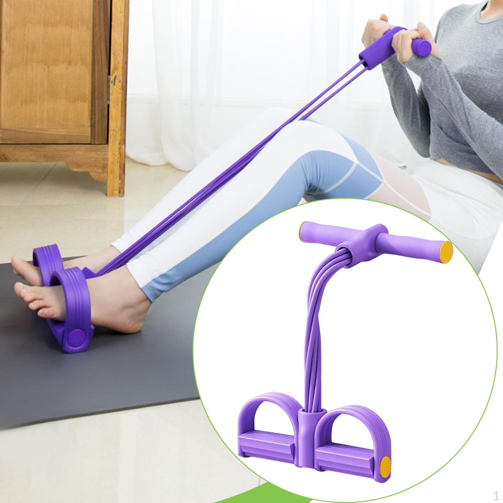 

Elastic Pedal Puller Resistance Band Yoga Accessories Tension Rope for Waist