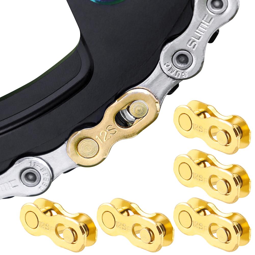5Pcs 11/12 Speed Bicycle Chain Connectors Universal Road Bike Joint Buckle 11/12S Cycling Speed Quick Master Links Cycling Part