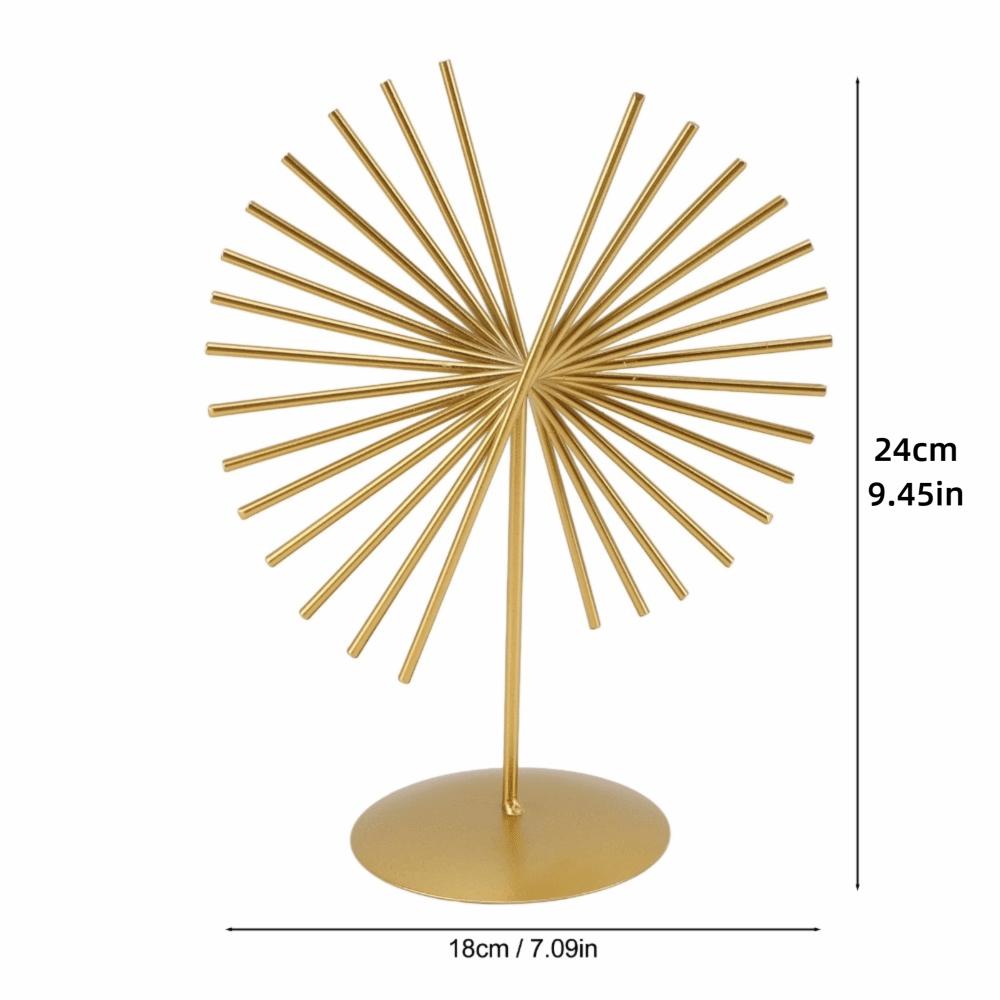 Iron Handmade Abstract Metal Sculpture Showroom Desktop Metal Ornament Study Room Display Craft
