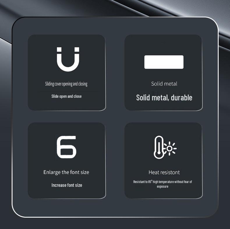 Ford Tijdelijke Parkeertelefoonnummer Plaat Houder voor Mondeo, Edge, Escape, Explorer