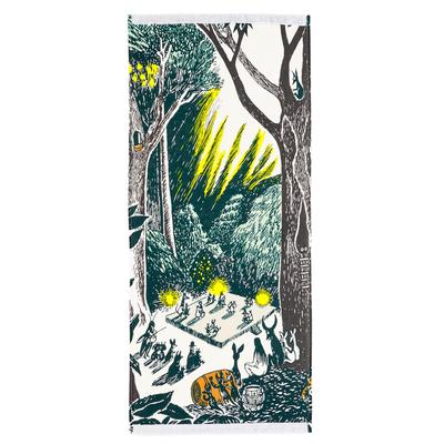 Marushin Moomin Dancing Forest Organic Cotton Face Towel 1405049500