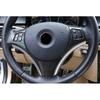 For BMW 3-Series E90 2005-2011 2012 Carbon Fiber Steering Wheel Frame Cover Trim