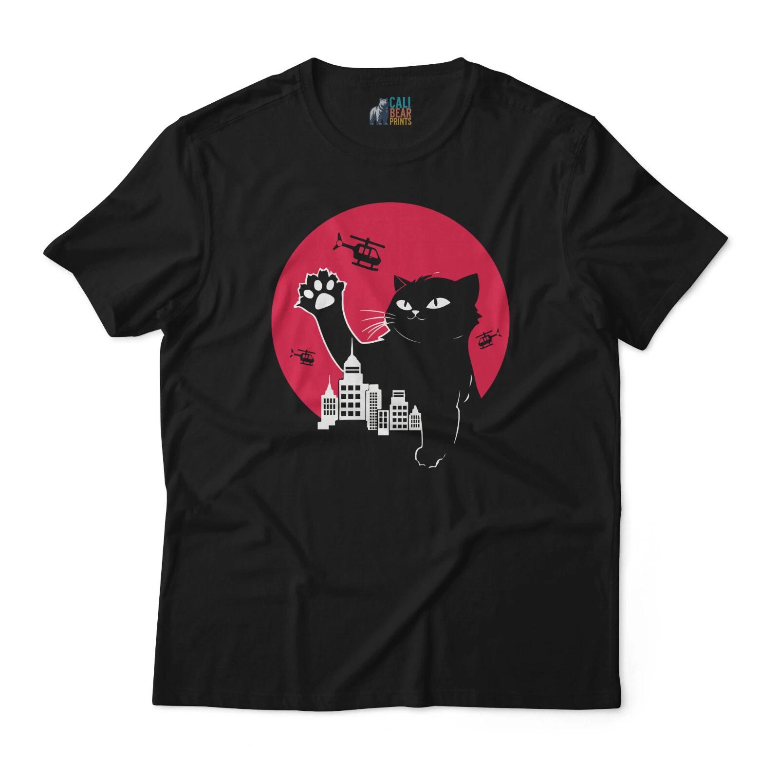 

Catzilla Design - Red Circle Background, City Skyline, Helicopters - Unisex XL