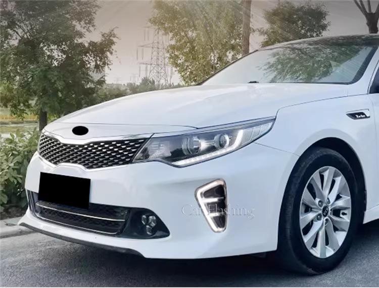 Kia 2016-2018 Fog Light Retrofit: LED Daytime Running Lights & Front Fog Light Assembly.