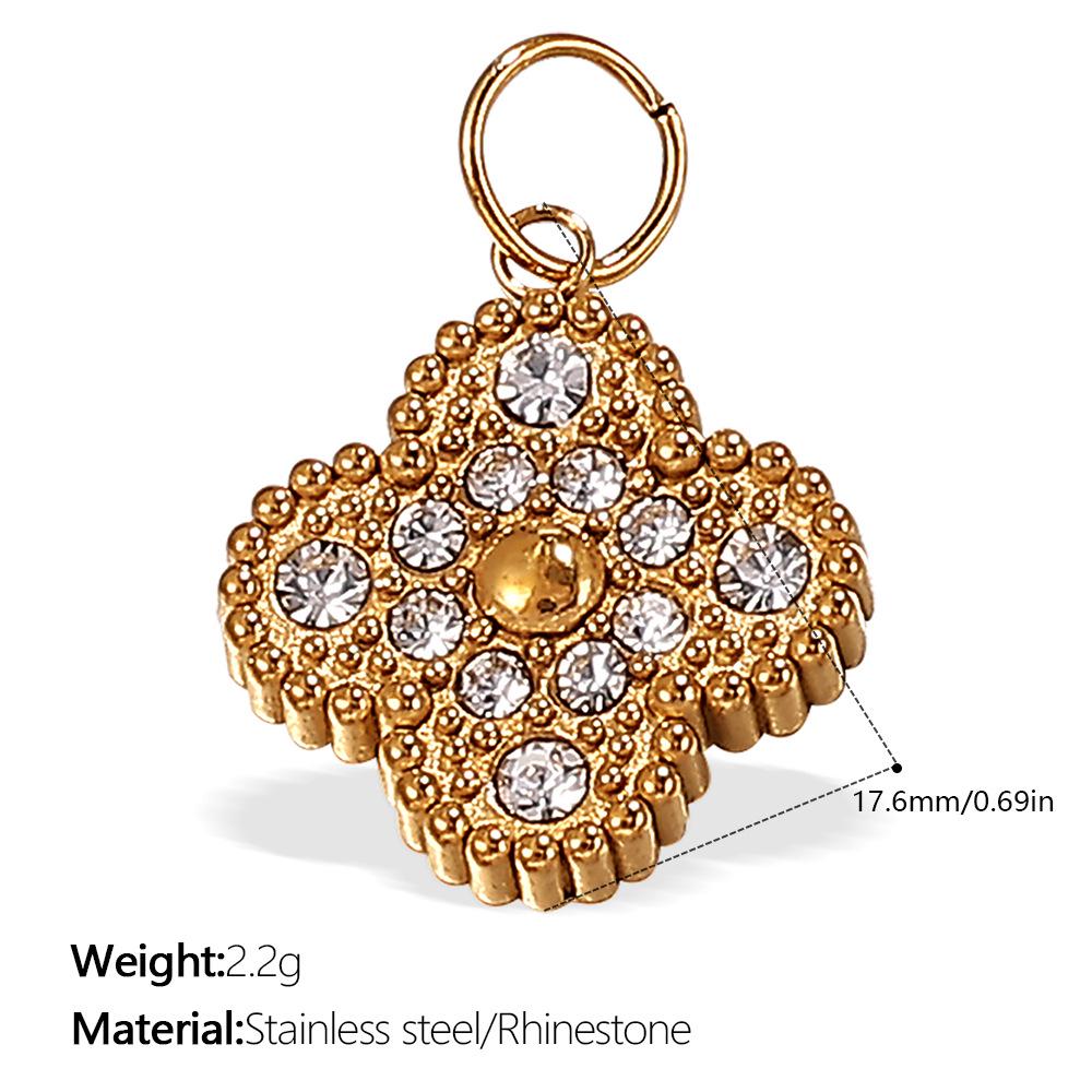 18K Gold-Plated Stainless Steel Beach-Style Pendant Necklace