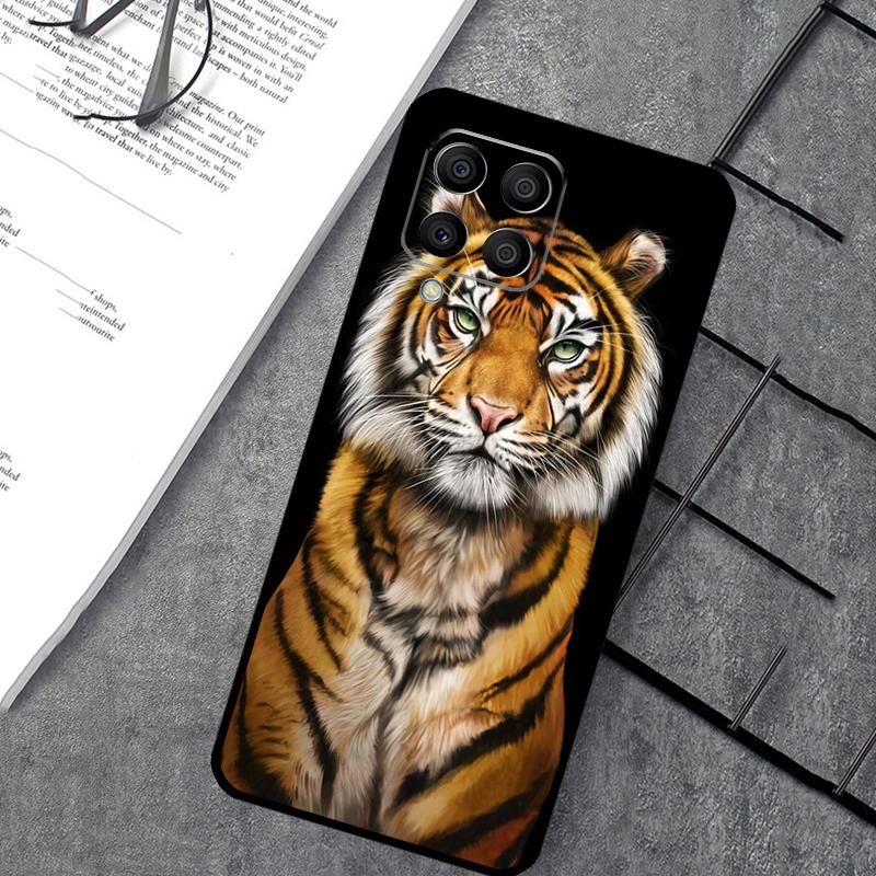 Animal Tiger Art Case For Samsung Galaxy M55 M31 M13 M11 M12 M14 M15 M06 M16 M36 M56 M53 M32 M52 M35 M34 M54