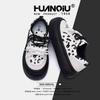 Global soft-soled trend casual board shoes women's ZHQ5810 spring new platform women's shoes versatile height-increasing white shoes