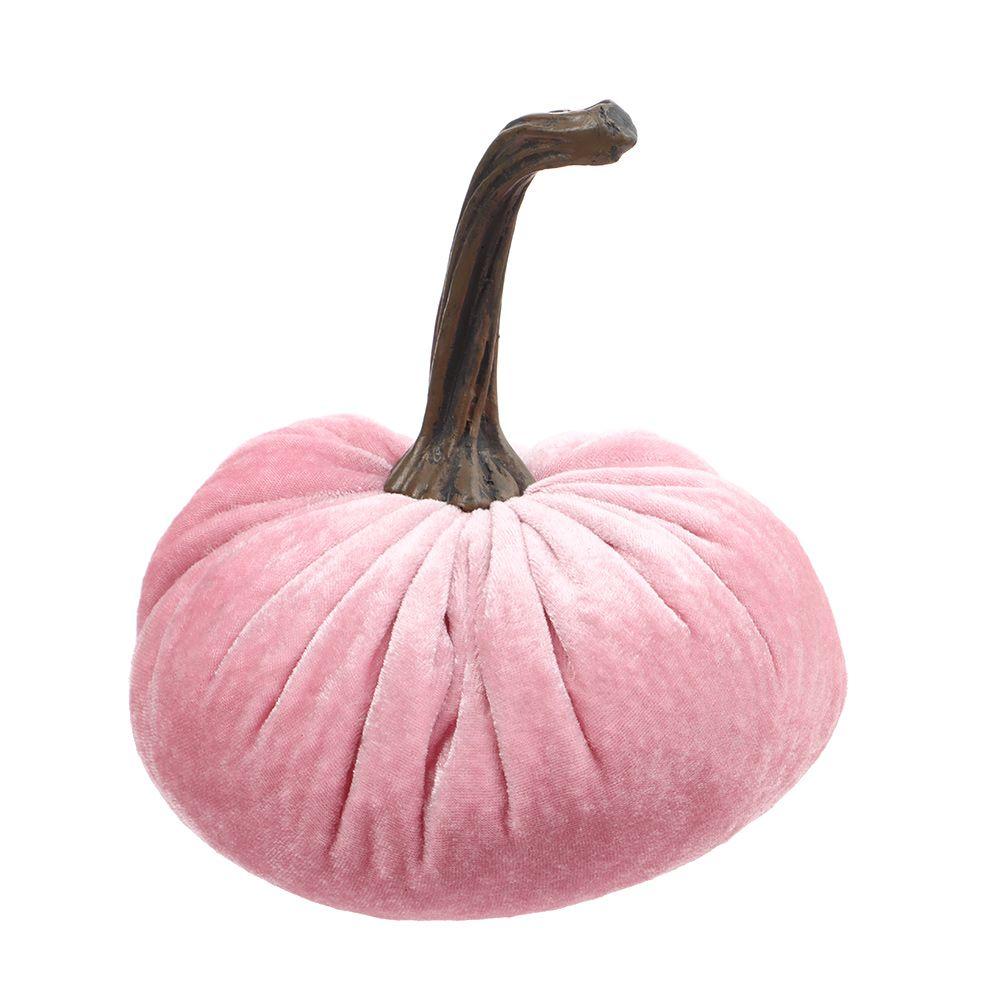 Cute Handmade Exquisite Soft Stuffed Pumpki Pumpkins Decor Plush Throw Pillows Velvet Pillow
