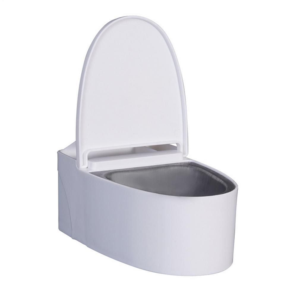 Multifunctional PP Bird Water Bath Box Bathtub Parrot For Parakeet Hanging toilet Training Utilities Removable Adhesive Mounted