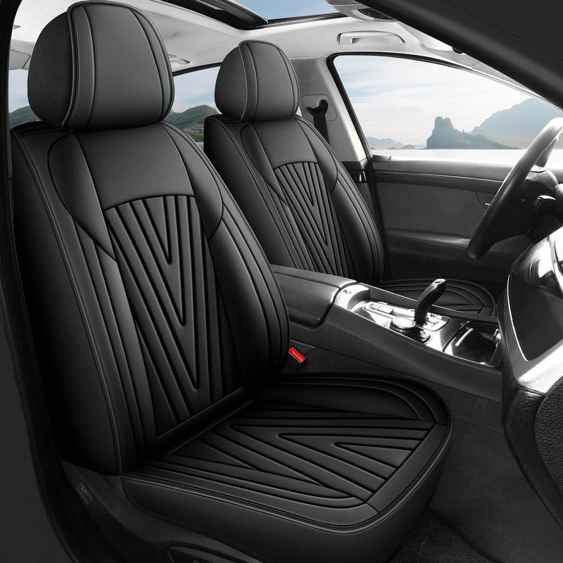 Universal All-Season Leather Car Seat Cover and Cushion