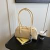 Summer new bag women's simple handbag fashion bowling bag versatile trend bag leisure bag