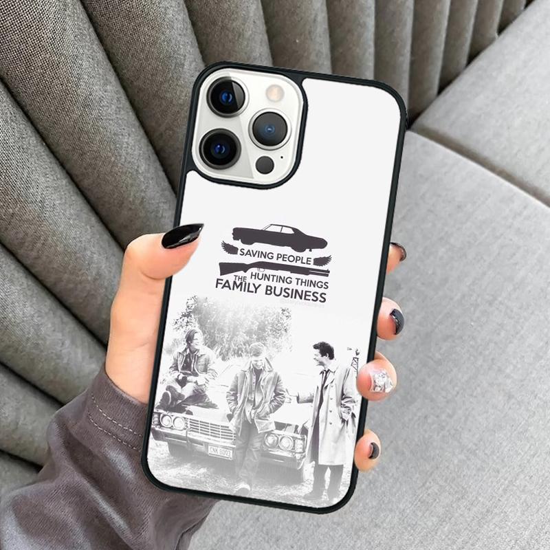 Supernatural TV Phone Case For iPhone 17 Air 16 16e 15 13 14 Pro Max 11 12 Plus 2022 MAX Shell Cover coque