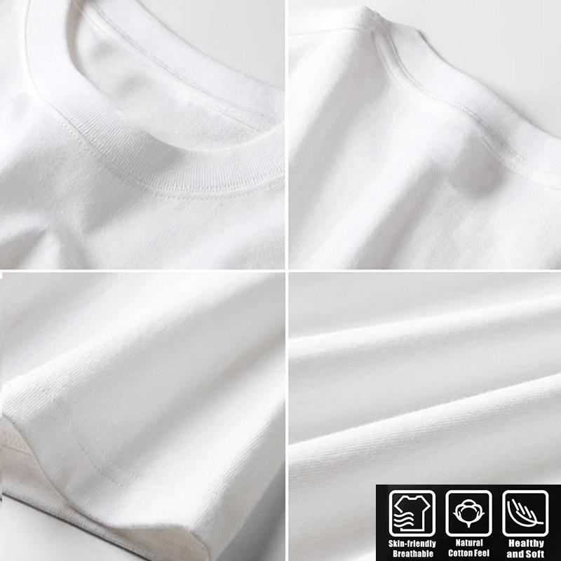 2025 High Street Bedrucktes Reines Kurzarm-T-Shirt Amerikanisch Lässig und Vielseitig Halbarm für und Frauen