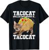 Taco Cat rückwärts gelesen ist Tacocat Meme Lustiges Katzenliebhaber T-Shirt Unisex T-Shirt