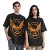 The Division 2 Shd Hip Hop Short Sleeve T-Shirts Washed Tops Tees Streetwear T Shirt Vintage for Men Women