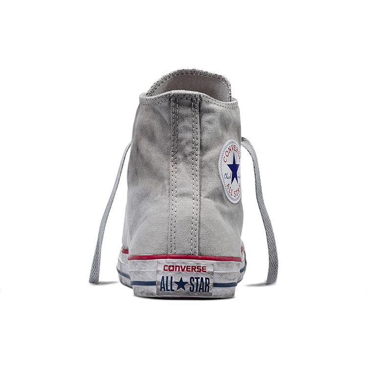 Converse Chuck Taylor All Star Canvas Smoke High Top Comfortable Casual Sneakers Unisex Sneakers Gray White 156885C