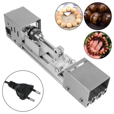 Miniature Buddha Pearl Lathe Mini Wood Lathe Machine Buddha Pearl Grinding Polishing 12-24V Rotary Tool