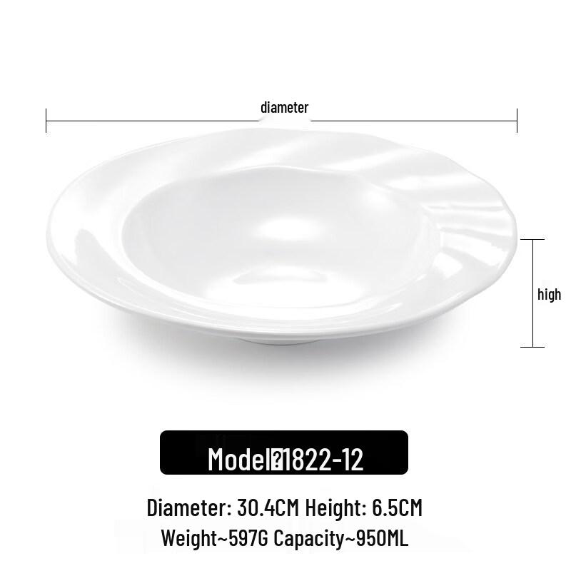 Cartoon Melamine Deep Serving Bowl