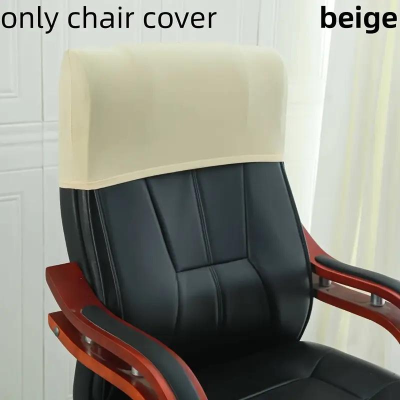 

1PC elastic chair back cover dustproof high elasticity office chair cover comfortable home office chair back protective cover