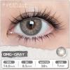 Eyeshare 1 Paar (0~-6.00 Grad) Farbige Kontaktlinsen für Augen Puppen Schwarz Natürliche Farbe Linsen mit Dioptrien