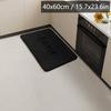 Long Flannel Kitchen Floor Mats Water and Oil Absorption Soft Mats Household Non-slip Mats Bathroom Mats Door Mats