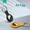 Abdeckung für Apple Airtags Hülle, flüssiges Silikon, Schutzhülle, Tracker-Zubehör, kratzfeste Hülle, Schlüsselanhänger, Air-Tag-Hülle