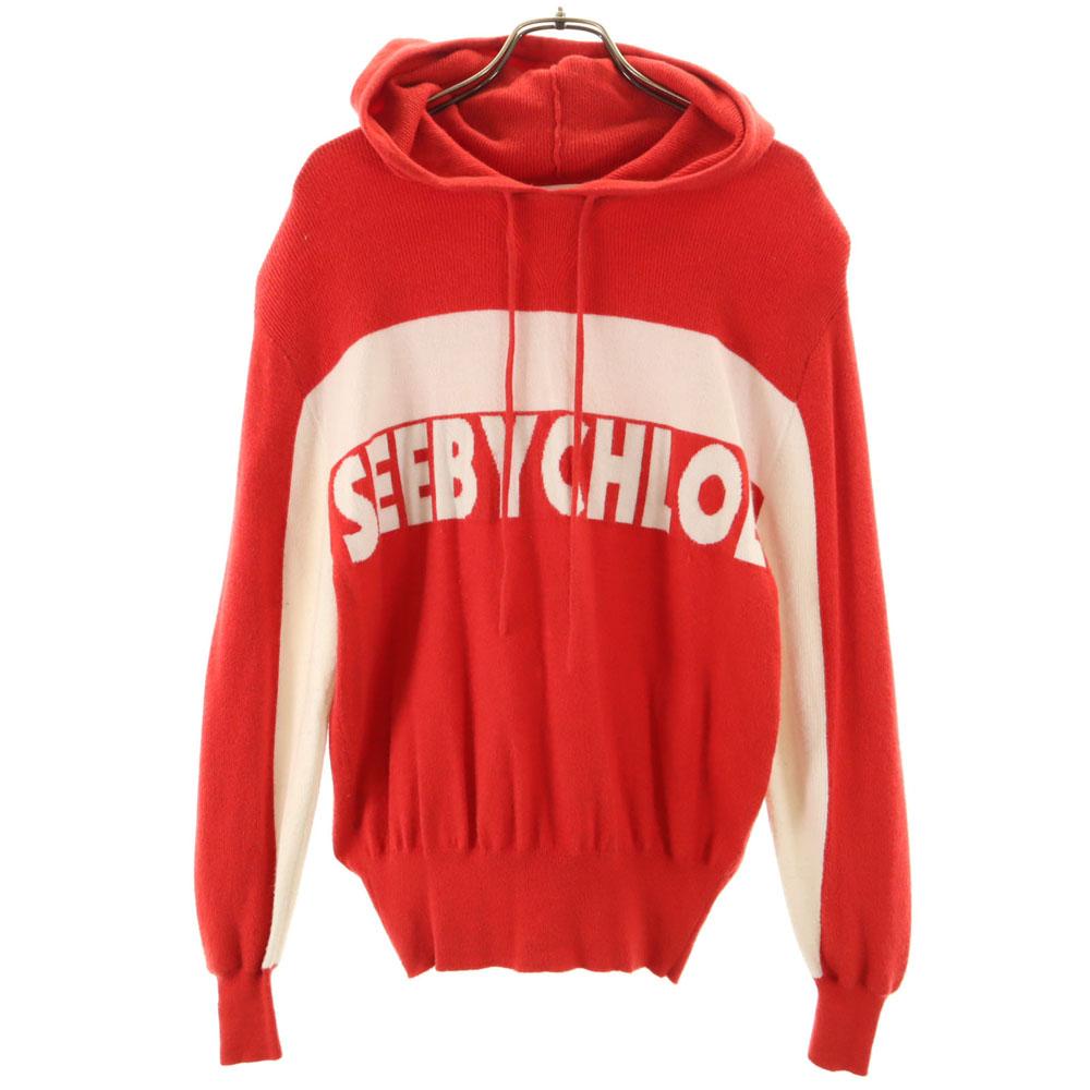 

SEE BY CHLOE Long sleeve knit Parker XS Red series Women Used