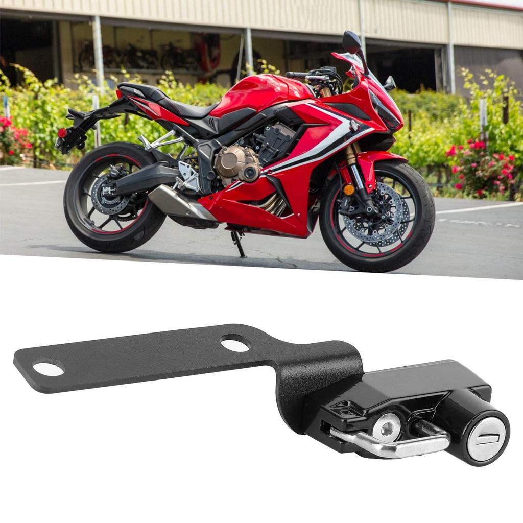 Bike Lock Helmet Holder 2x Key Compact Fit Honda CB125R CB250R CBR650R CB650R Motorcycle
