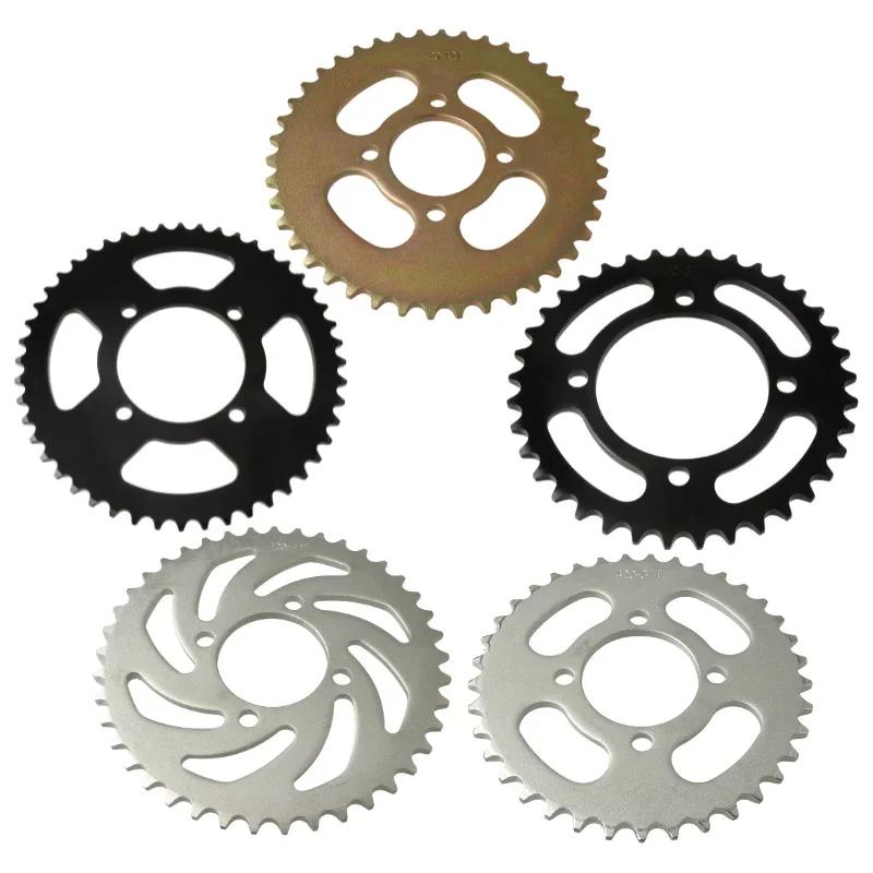 420-37T/41T/42T/48T/50T/60T Teeth Motorcycle Sprocket Rear Back Sprocket For110cc 125cc 140cc Dirt Pit Bike ATV Quad Buggy Kart