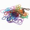 5pcs 1.5 2.0 2.4mm Length 70cm (27.5 inch) 10 Colors Plated Ball Beads Chain Necklace Bead Connector For Charms Base and Tray