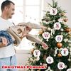 26 Letters Santa Christmas Pendant Acrylic Car Pendant Christmas Tree Decoration