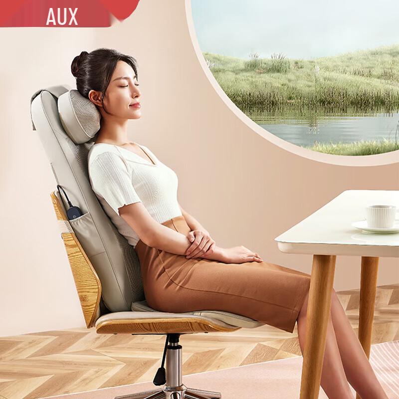 

Aux Full Body Shiatsu Massage Cushion CN plug (adapter included)