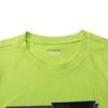 Emporio Armani EA7 SS24 Geometrisches Logo-Print Kurzarm-T-Shirt Herren Oberteile Leuchtendes Grün 3DPT09-PJ02Z-1873