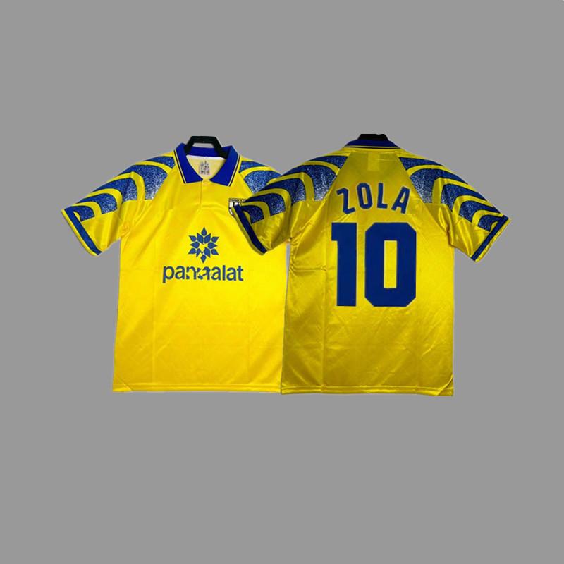 Parma Retro Trikot Fußballtrikot Klassisch Nostalgisch Zola Cannavaro Buffon Gilardino Trikot