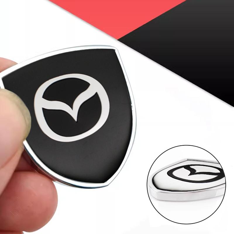 Car Logo Styling 3D Metal Sticker Emblem Decorative Decal For Mazda Demio Angksela Axela Cx-3 Atenza 6 4 GL Cx30 Mx30 Accessory nh1