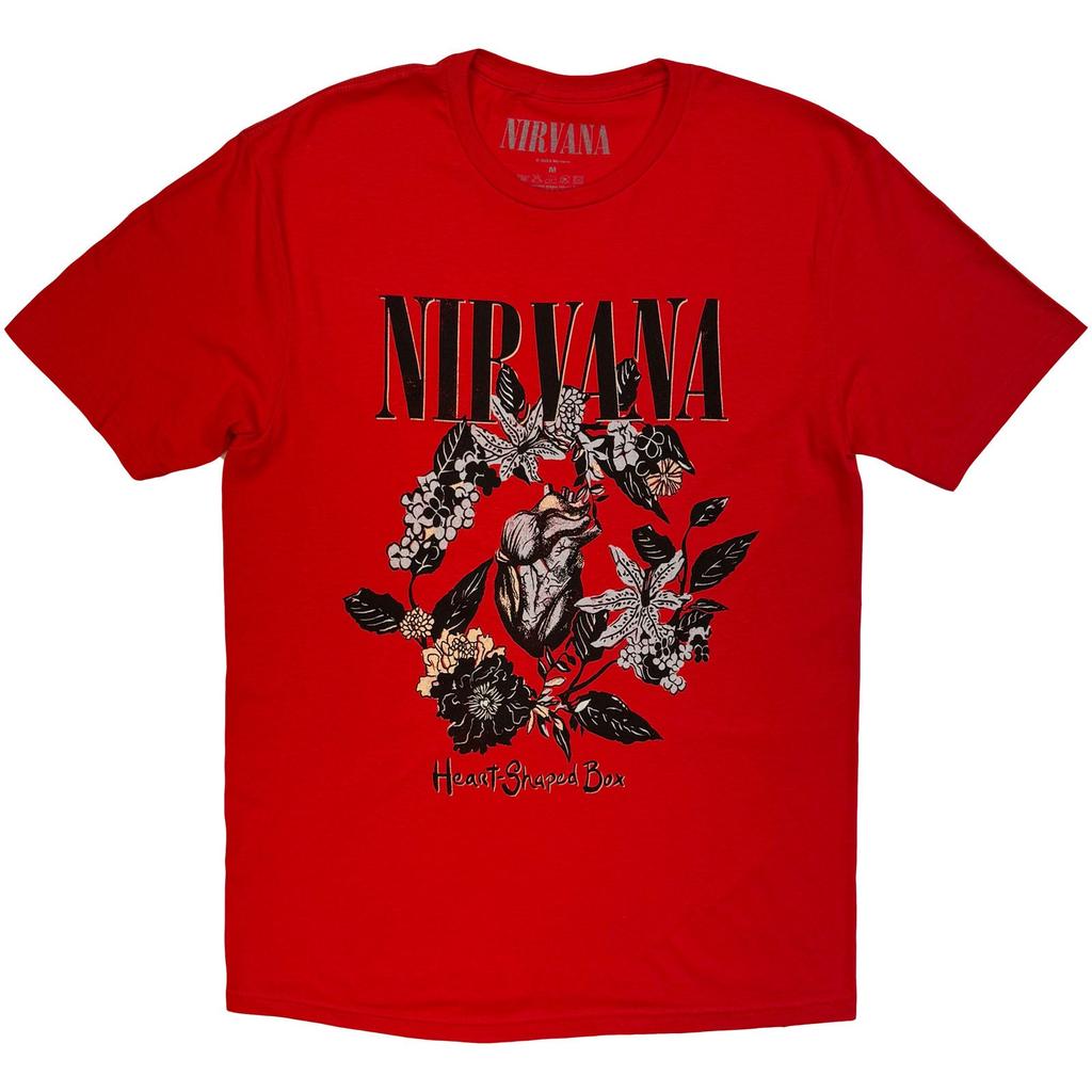 Nirvana Heart-Shaped Box Official Unisex T-Shirt