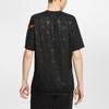 Nike Portugal Men's Pre-Match Short-Sleeve Soccer Top Black Red CD2579-010