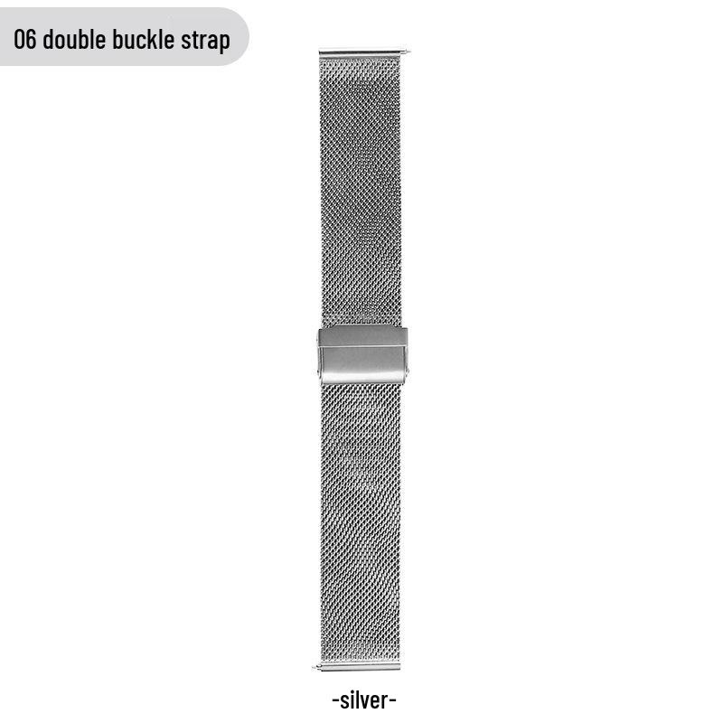 iWatch Milanese Mesh Band with Double Insurance Buckle - Stainless Steel Wristband