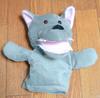 Wolf Puppet, Ventriloquism Gloves, Plush Toy [with Meat]