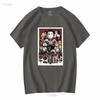 Wes Anderson Isle of Dogs Movie T Shirt Heavy Cotton Vintage Washed Slightly Versatile Designer Clothes Fashion Comfortable