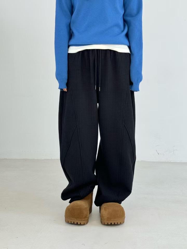 

Женские флисовые клетчатые спортивные брюки с высокой посадкой Becabeau, больших размеров 961505 S чёрный