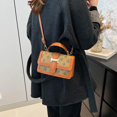 Bag Women's New Women's Bag Personality Trend Retro Aesthetic Casual Temperament Simple Shoulder Crossbody Small Square Bag