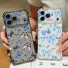 Card Slot Pocket Phone Case For iPhone Air 17 16 15 Pro Max 14 13 17 Pro 12 11 16e Shockproof Colorful Butterfly Clear TPU Cover