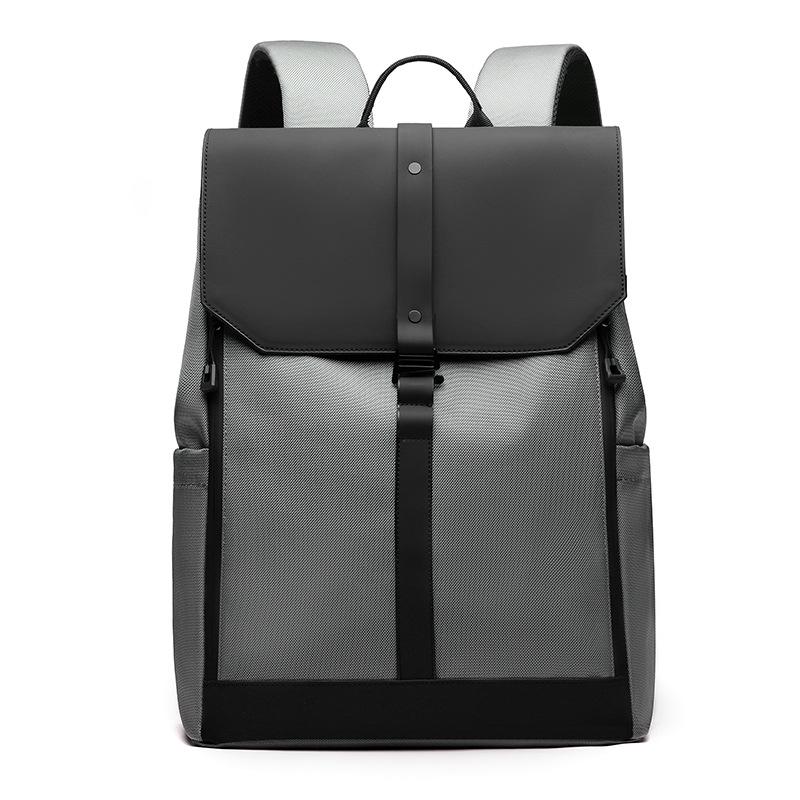 

Men s High-End Multifunctional Backpack: Large Capacity for Travel & Business 30*16*42 cm серый