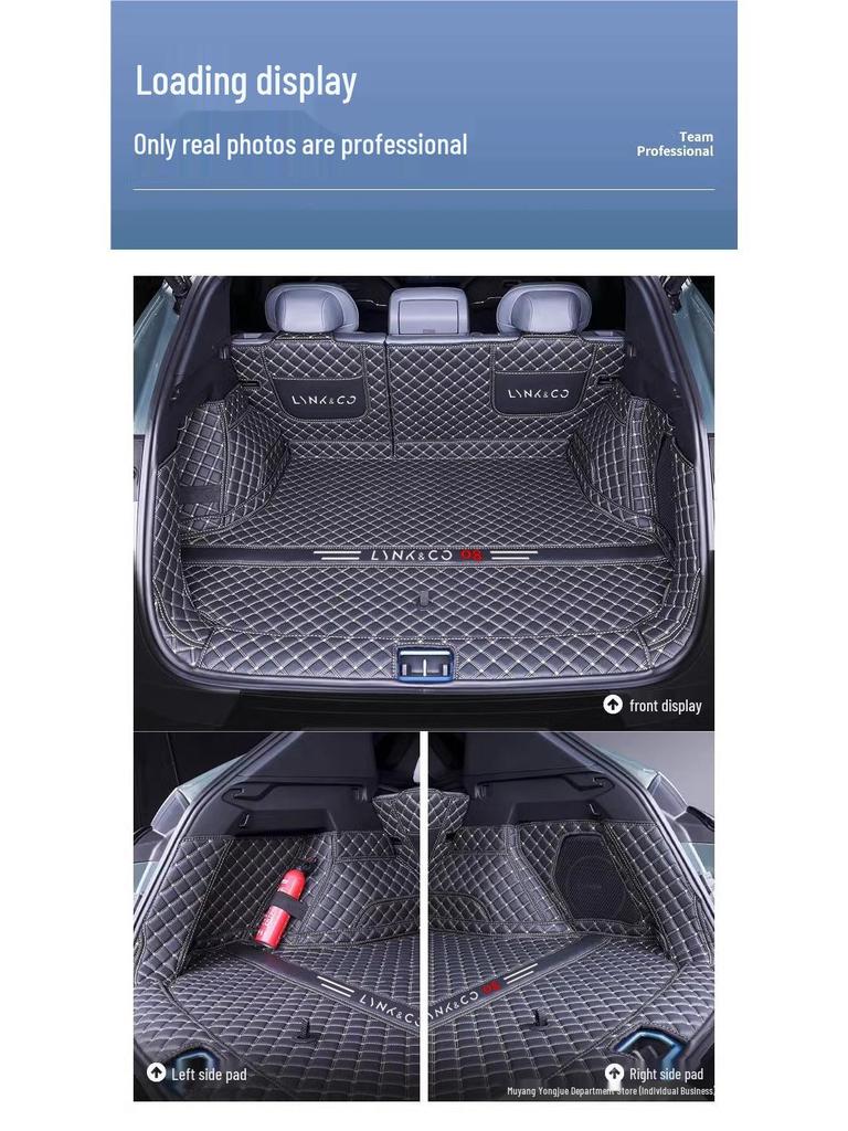 Lynk & Co 08 Trunk Mat, Full Coverage for 2023 New Energy Vehicle Accessories