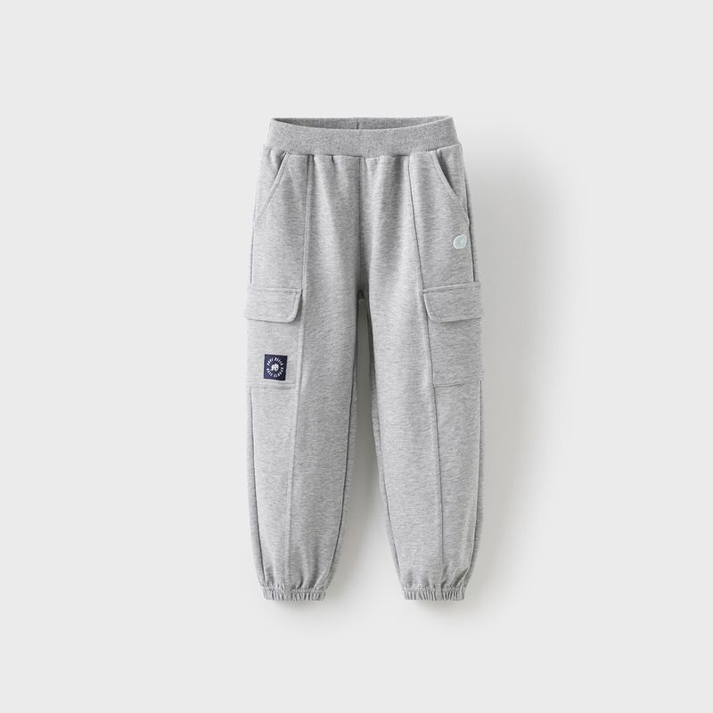 David Bella Boys  Pants 2026 Spring New Children s Casual Pants Boys  Long Pants Sports Pants Jogger Pants for Boys Medium Hemp Gray [Ready in Stock] 120