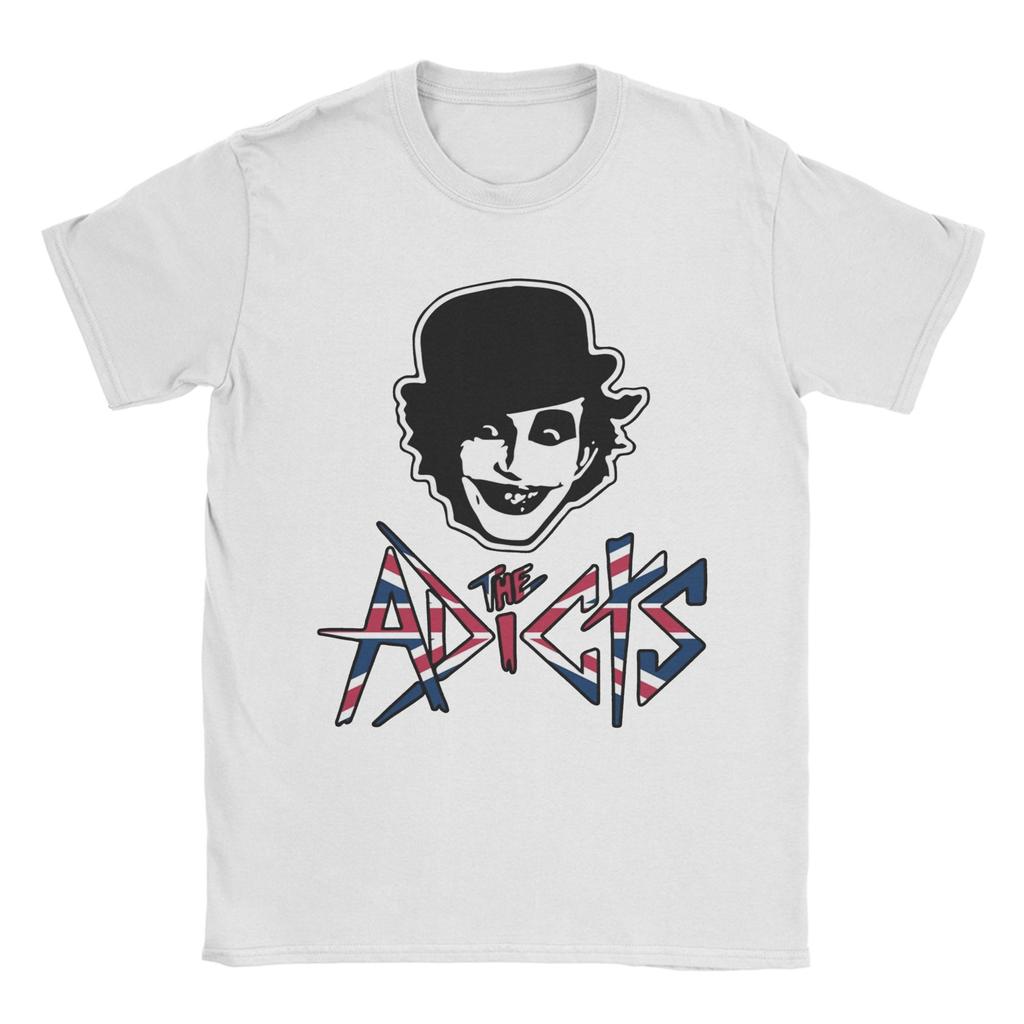 Neuheit The Adicts Flagge UK All The Young Droogs T-Shirts für Herren Baumwoll-T-Shirts Kurzarm-T-Shirt Geschenkidee Oberteile