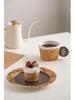 Cute Korean-Style Ceramic Mug & Cookie Series Tableware Set: Coffee Cup, Breakfast & Dinner Plates, Dessert Plate